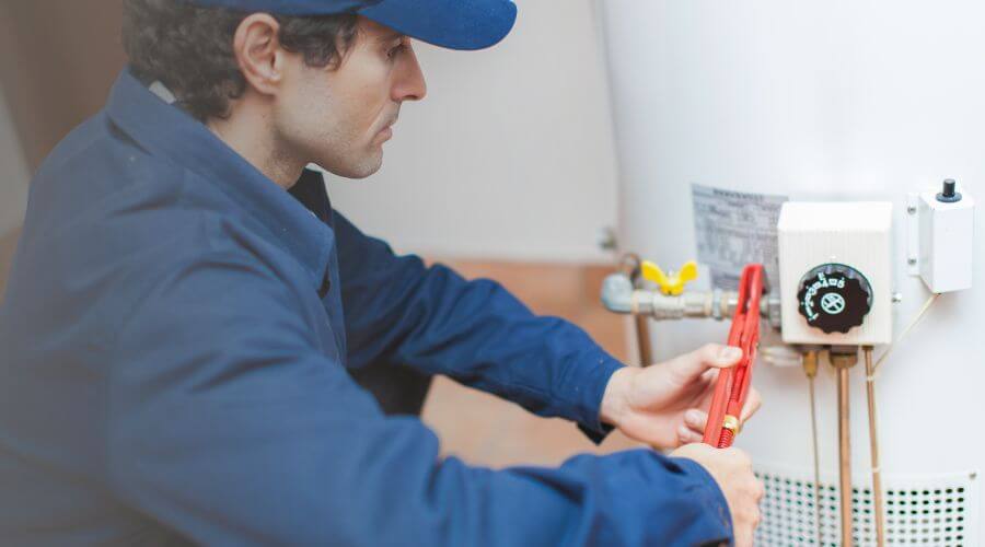 Professional water heater repair in Jewell, KS